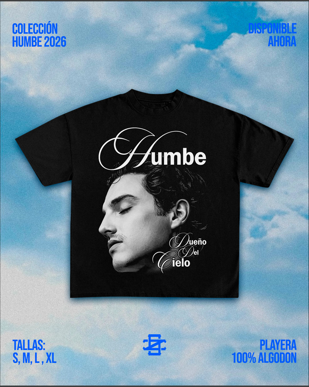Playera “Humbe Portrait” – Dueño del Cielo 01