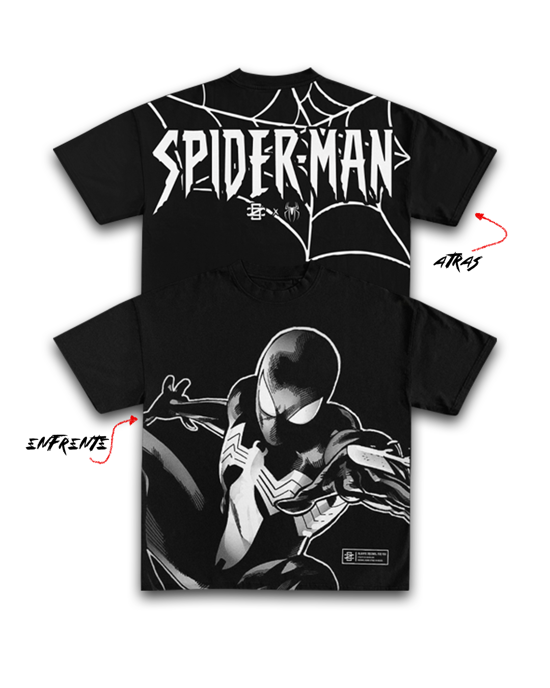 Playera Spider-Man Vol. 01 – Symbiote | OutZea