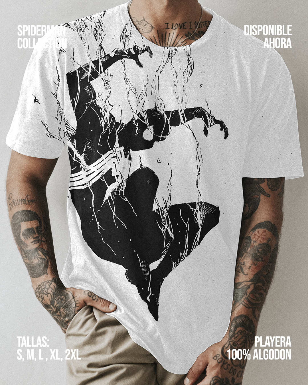 Playera Spider-Man Vol. 02 – Symbiote | OutZea