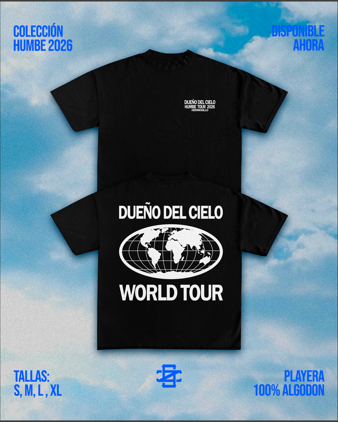 Playera “World Tour” – Dueño del Cielo 04